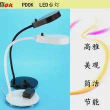 Высокое качество рабочего Настольная лампа PDOK-6 кровать-освещение лампы фортепиано защита глаз диммер свет чтения с гибкой мягкой удилище