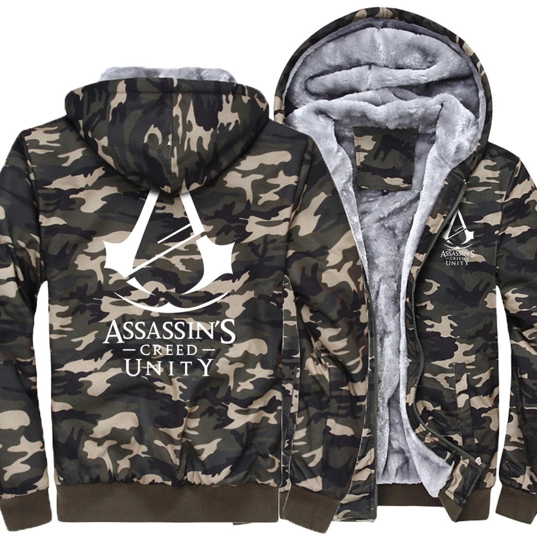 Hombres camouflage Sudaderas Hop Impresión Sudadera Invierno Capucha camouflage Tronos Hip Camouflage Juego Nueva Casual Moda Kpop Con 2019 Gruesa Hipster camouflage De ta1qwg