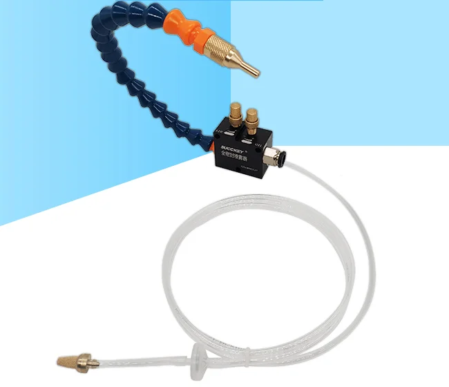 

New 8mm air pipe spray coolant lubrication injection system 2nd generation, for CNC lathe milling and drilling machine cooling