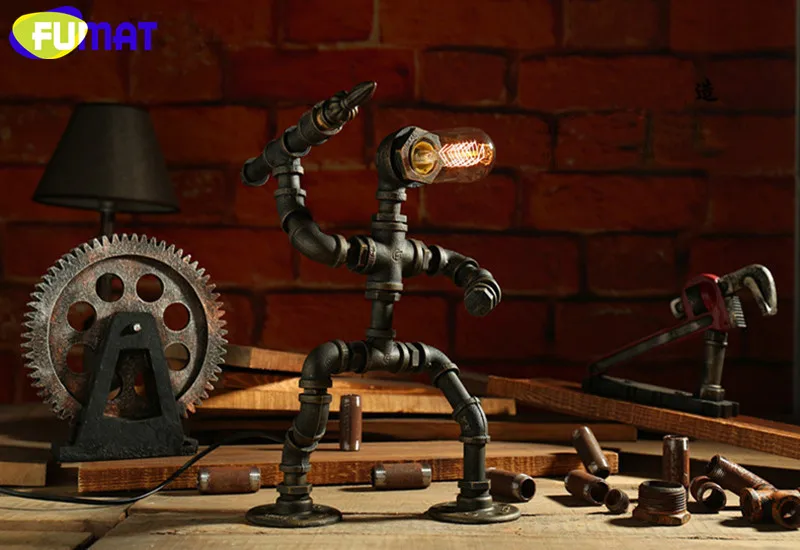 Water Pipe Table Lamps 16