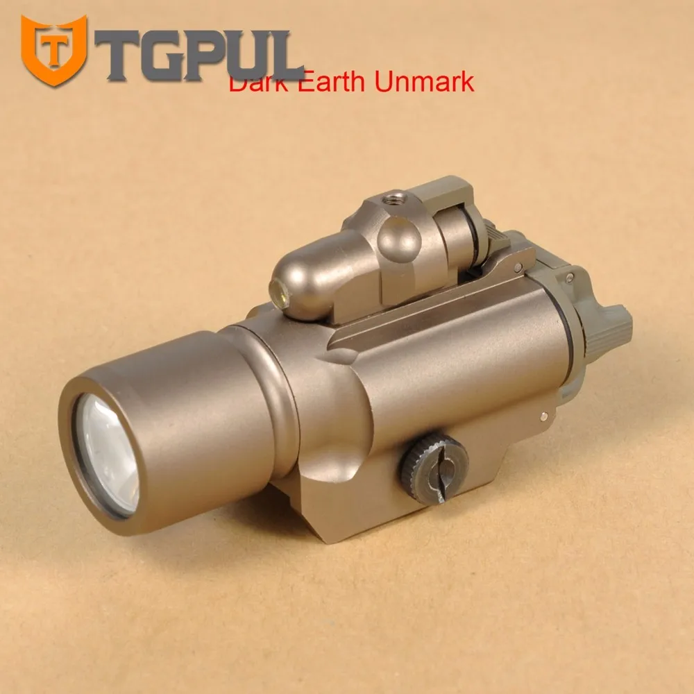 Тактическая светодиодная вспышка для пистолета TGPUL X400 комбинисветильник