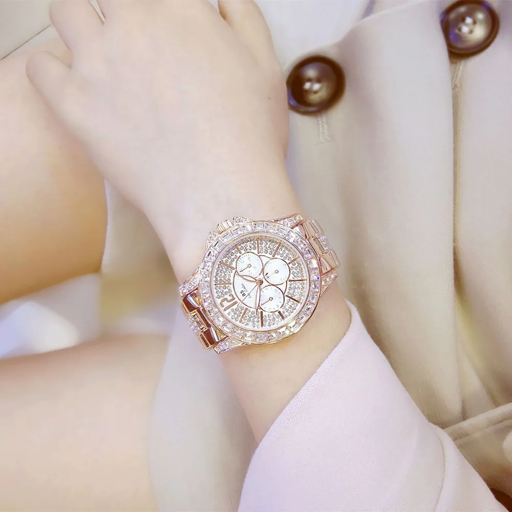 Dames horloges повелительницы розовое золото наручные часы Для женщин известный бренд золотые кварцевые женские часы Relogio Feminino Montre Femme