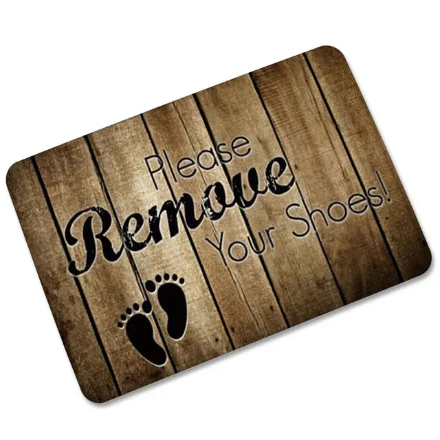 Take Off Your Shoes Doormat Take Off Your Shoes Doormat