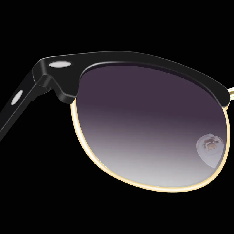 Мужские солнцезащитные очки для близорукости, женские очки, серые градиентные линзы, очки для мужчин, оправа для очков, защита от уф400-0,50-1,0-4,5-5,0