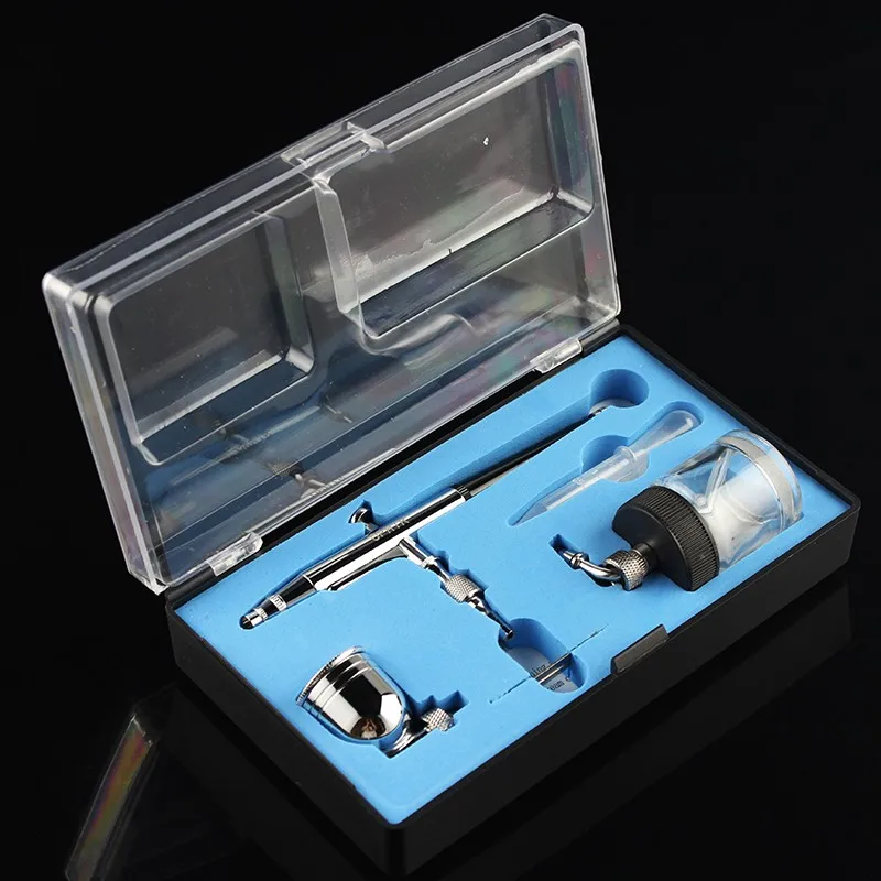 OPHIR 0.3mm Kit Aerógrafo com Compressor de