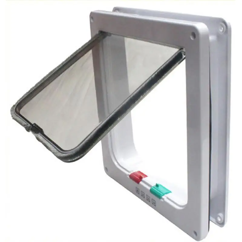 Pet door dog door ABS material plastic door installation wooden door iron door glass door in and out