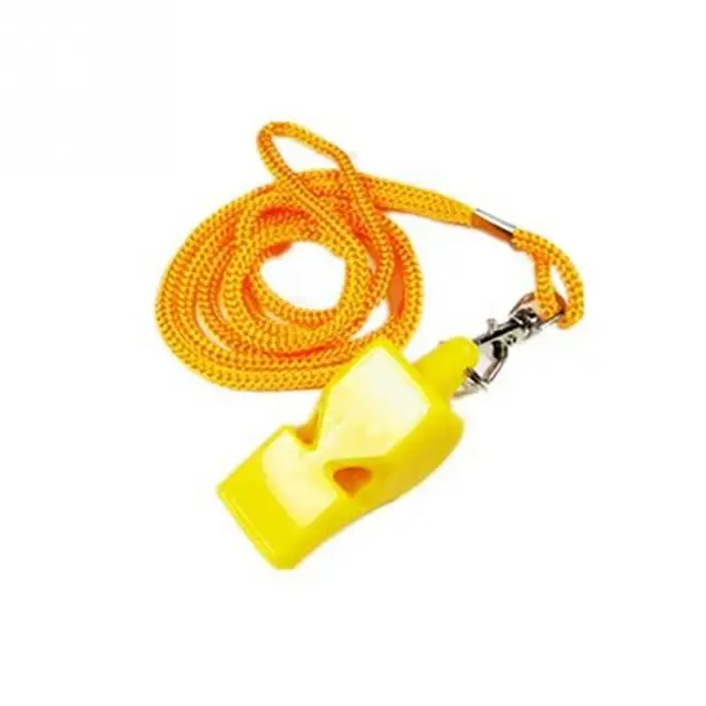 2Pcs Plastic Whistle Referee Practical Durable Whistle Professional Soccer Basketball Hockey Baseball Sports Referee Whistle