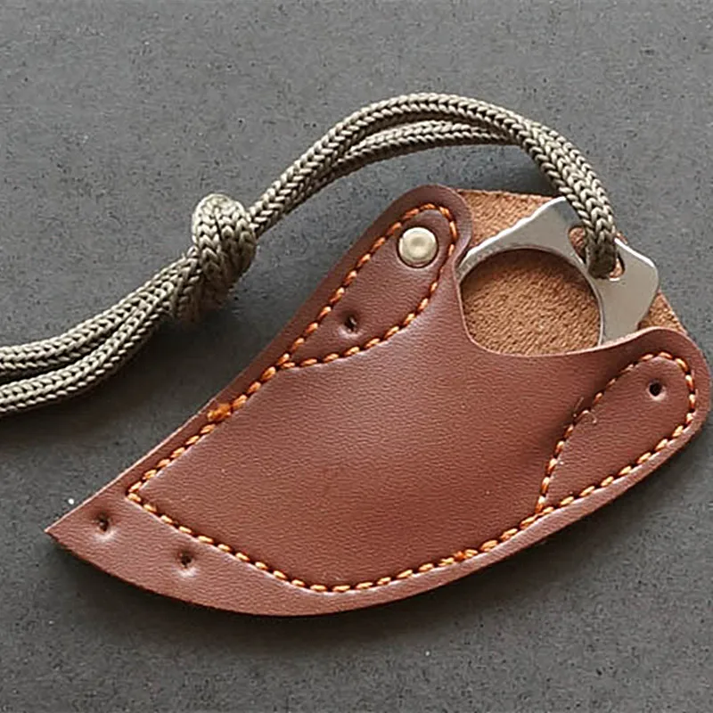 Knife Outdoor emergency tools Camping finger stainless steel knife to carry finger sharp knife cut rope auto rescue tool02