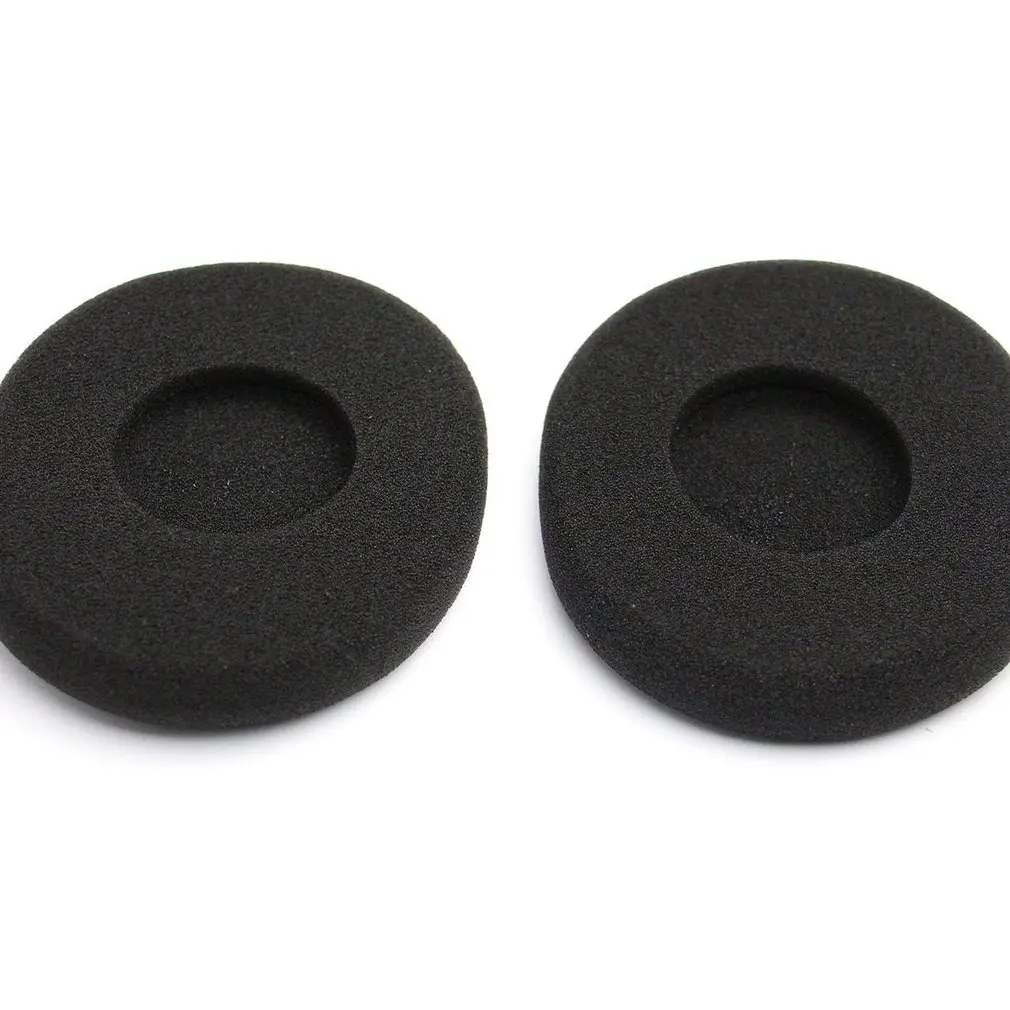 A Pair Of Ear Pads Soft Foam Noise Isolating Replacement Earbud Covers Headphones Cushions For Logitech H800