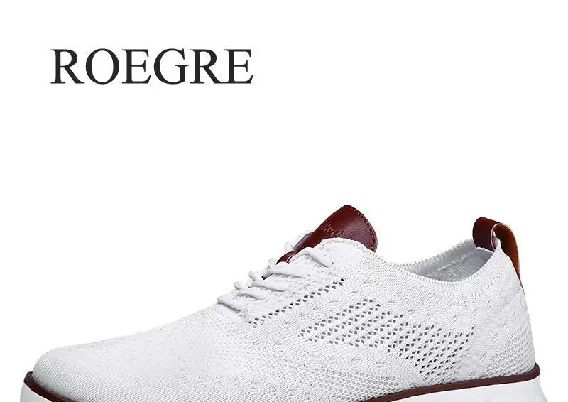 Comprar Zapatos casuales de malla de punto para Hombre Zapatos sólidos bajos con cordones ligeros suaves para hombre Zapatillas Zapatos Hombre Zapatos transpirables para planos 39 48