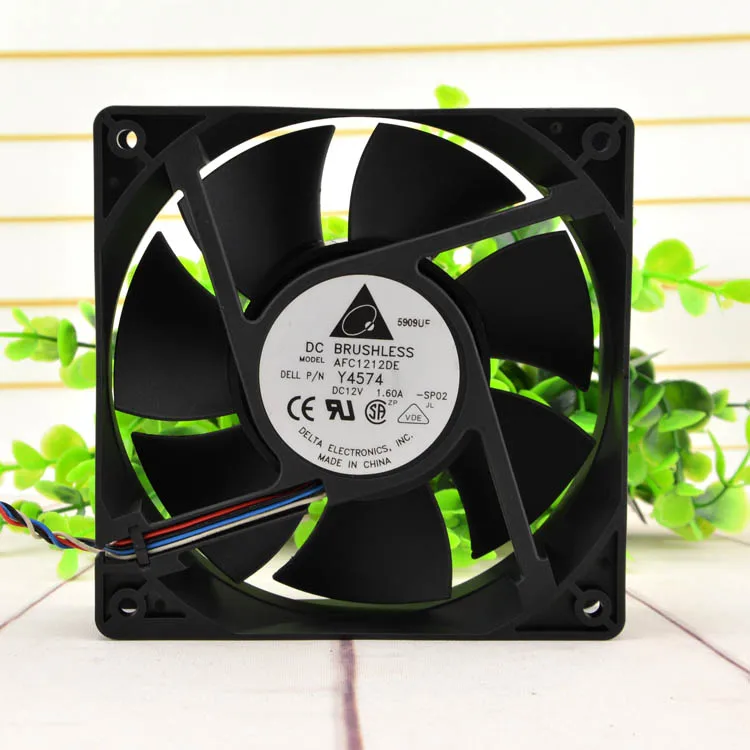 

New original AFC1212DE 12038 12V 1.6A 12CM violent large air volume temperature control pwm fan