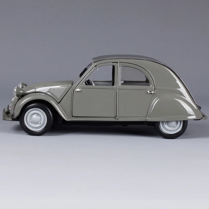 Maisto 1:18 1952 citroen 2cv серый автомобиль литье под давлением 213*81*85 мм роскошная классическая модель автомобиля Изысканный автомобиль коллективный выпуск 31834