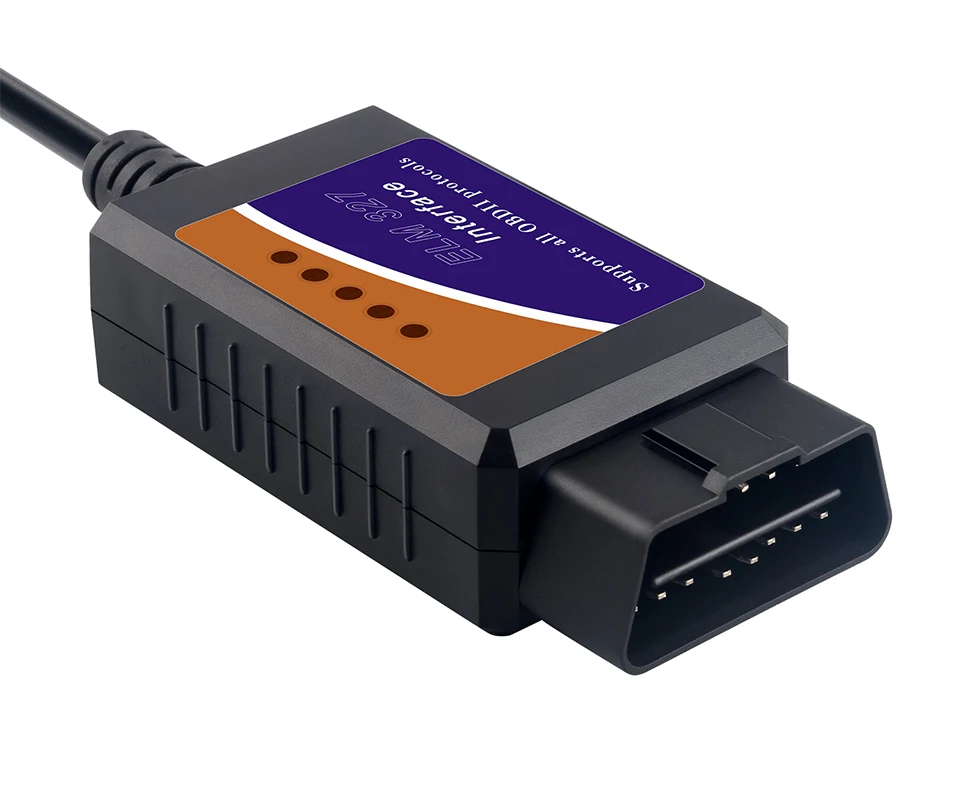 ELM327 USB V1.5 модифицированный для Ford Forscan ELMconfig Скрытая функция CH340+ 25K80 чип HS CAN/MS CAN OBDII/obd2 автоматический сканер