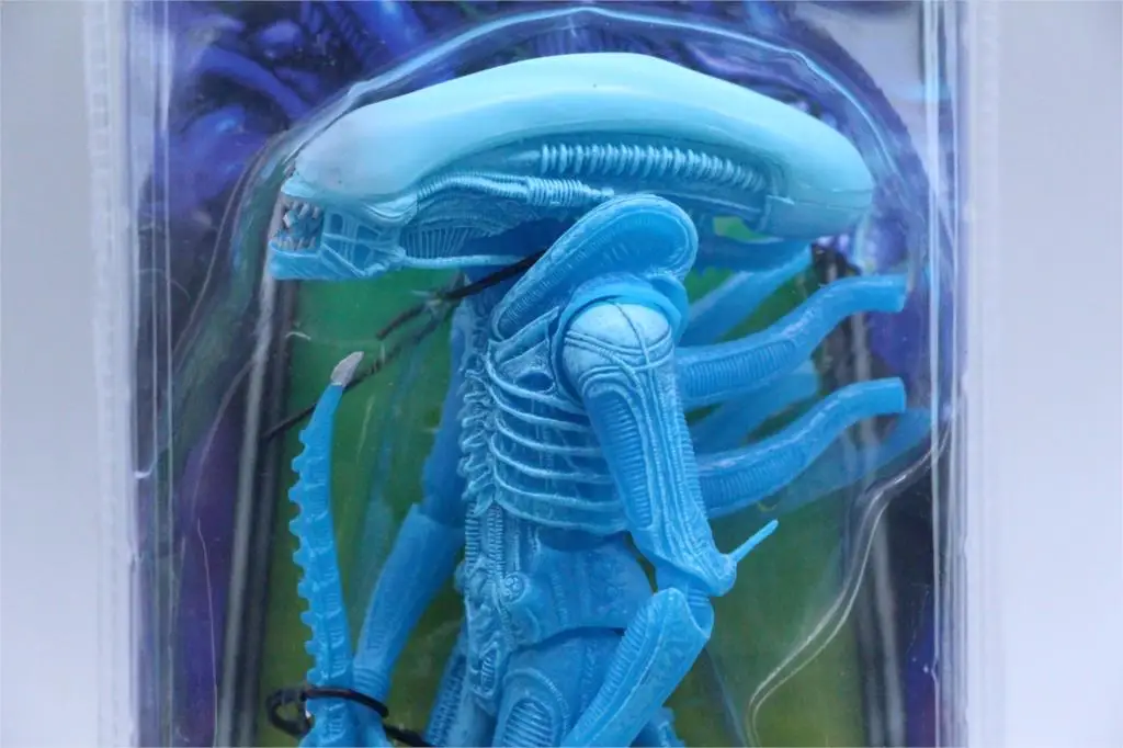 NECA фильм синие инопланетяне Xenomorph неоморф тварь ПВХ фигурка Коллекционная модель