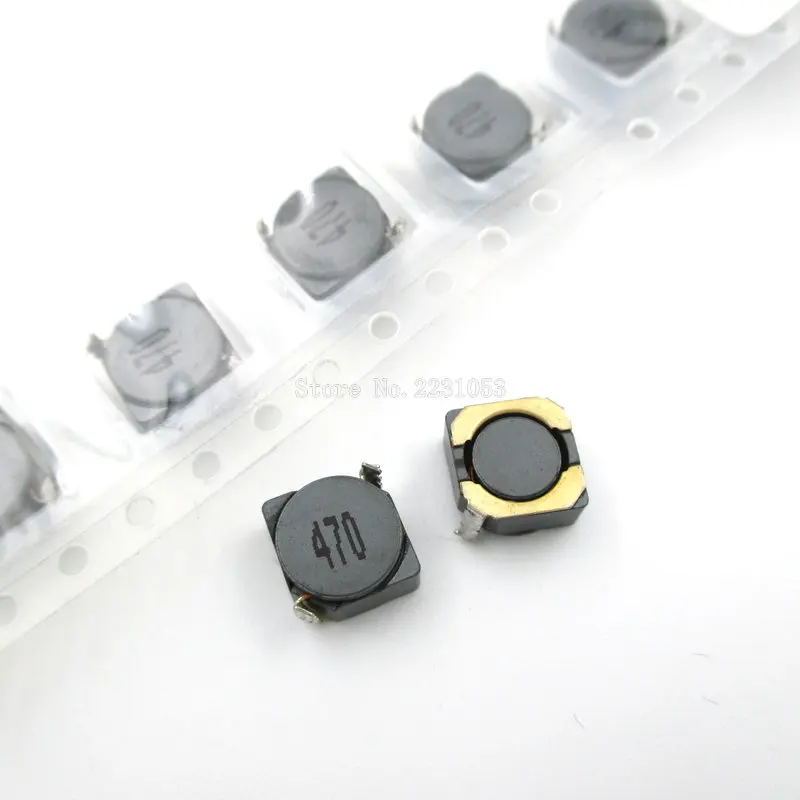 20 шт./лот CDRH6D28 SMD силовой индуктор 47uH 47uh 470 экранированный 7*7*3 мм индуктивность|power