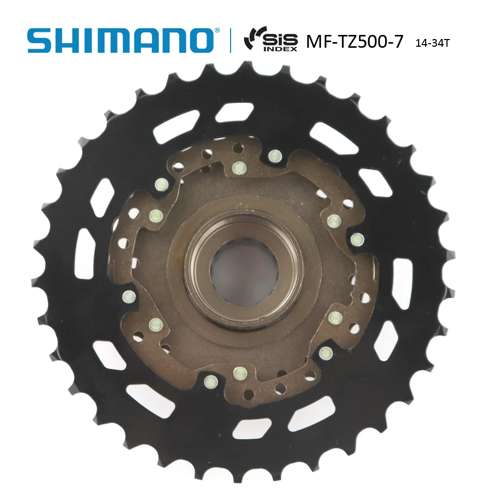 Звездочка велосипедная SHIMANO MF TZ500 7 свободное колесо 14 28T 34T сталь s для горных и