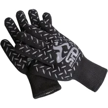 1 пара) термостойкие перчатки, перчатки для барбекю перчатки для микроволновой печи Избегайте аварий с Супер гибкой