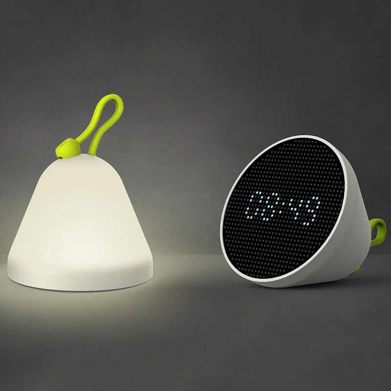 

Take touch multi-function alarm clock double bedroom bedside lamp, night lamp, night light touch feeding led charging