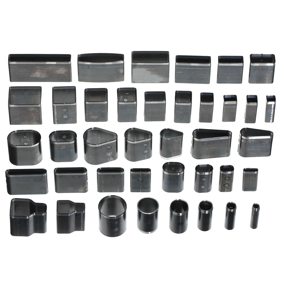 39pcs/set Alloy Steel Hole Hollow Cutter Punch Leather Craft DIY Tool For Phone Holster Metal Handmade Punch Tool