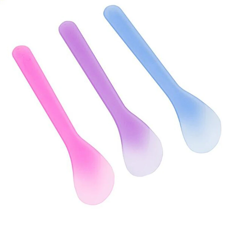Plastic DIY Face Mask Mixing Spatulas Spoon Cosmetic Spatula Scoop Beauty Make up Sticks Mud