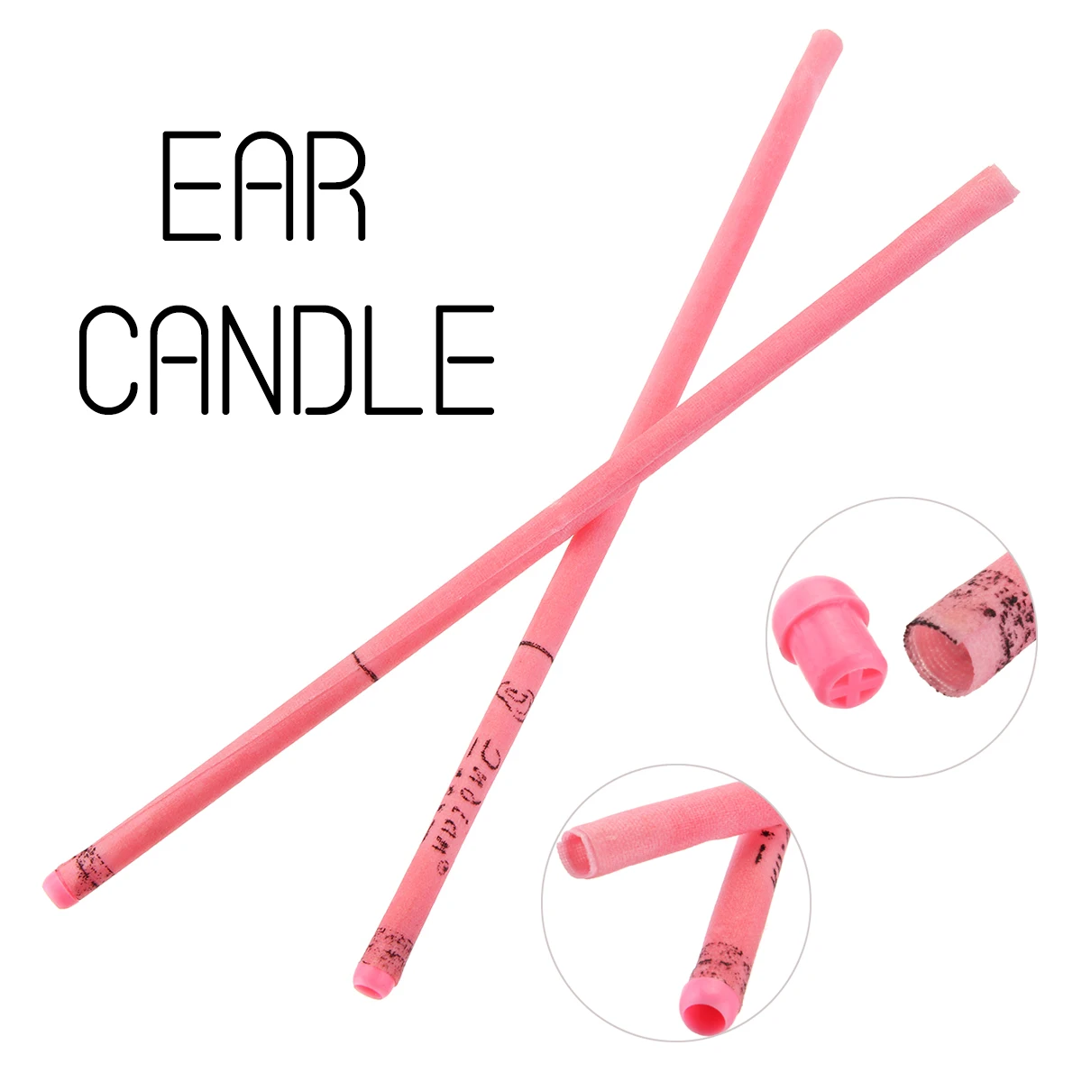 

10Pcs/Set Multi-color Beewax Ear Cleaner Straight Coning Wax Removal Ear Candles Treatment Care Healthy Hollow Cone Wholesale