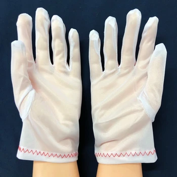 

Jewelry Electronic Antistatic Gloves Waterproof Wear Resistant Work Safety Protective Transparent Hand Gloves Promotion