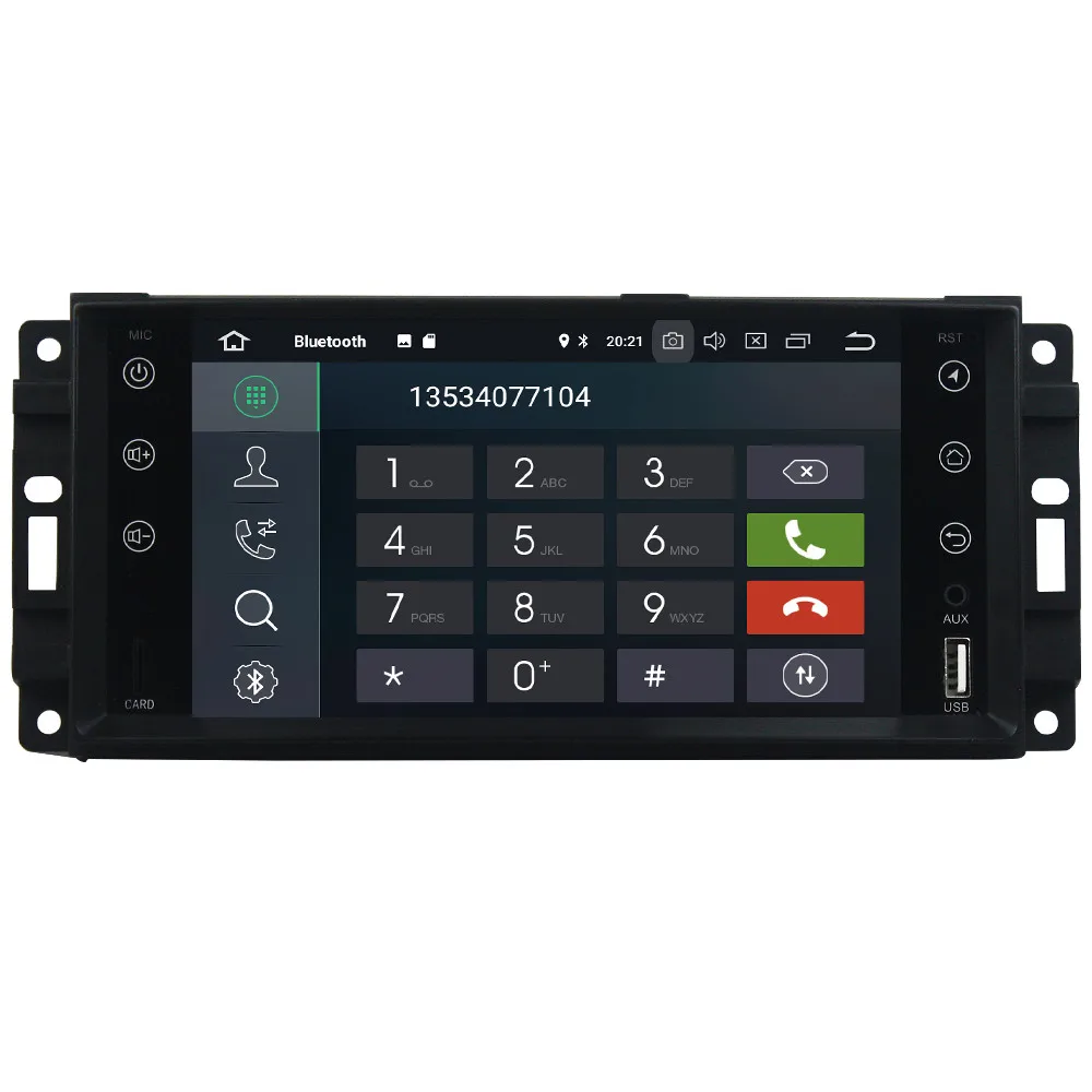 Flash Deal KLYDE 7" 4G Android 8 Octa Core 4GB RAM 32GB ROM Car DVD Player Radio For Jeep Liberty Wrangler Unlimited Compass Grand Cherokee 2