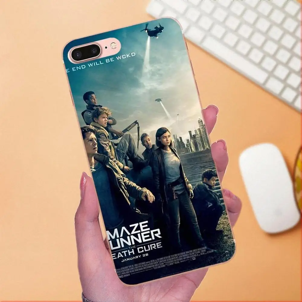 Мягкий Новый стиль уникальный лабиринт Runner The Death Cure невероятный для Huawei Mate 7 8 9 10 20