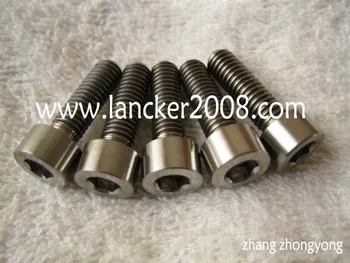 

3/8-16x3/4 Gr5 Hexagon socket taper head titanium alloy screw/bolt