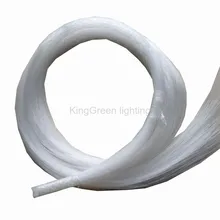 5X45 шт. X 2 мм Диаметр X 2 м PMMA пластиковый конец свечение Оптическое волокно кабель для украшения Экспресс