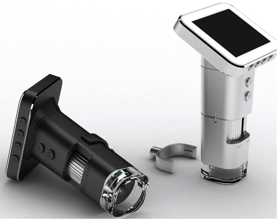 USB Handheld Electronic 500X Microscope with 3.5 Inch HD LED Screen Display & 8 LED Lights Battery Built-in for Precise Measure_9