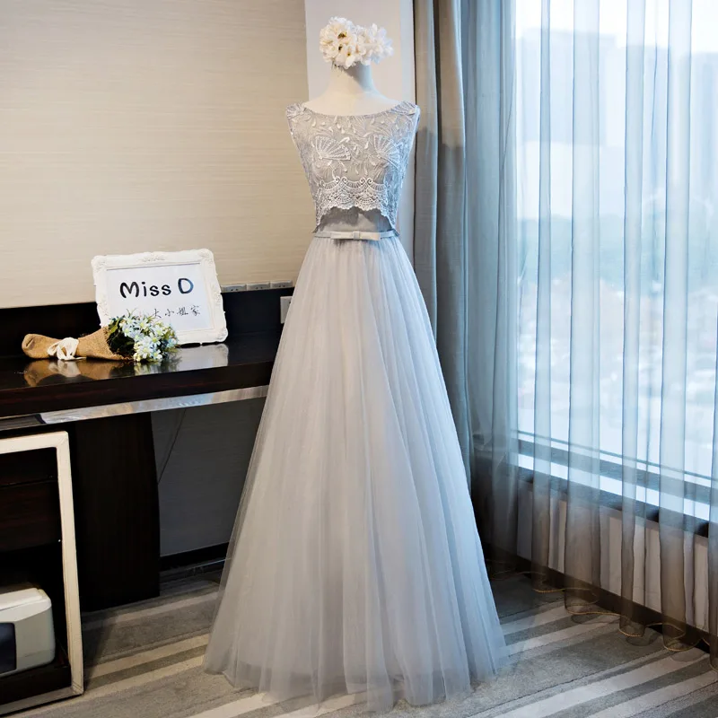 Реальное изображение Vestidos De Festa платье для выпускного вечера тюль Для женщин