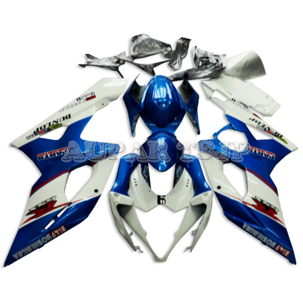 Motorcycle Full Fairings For Suzuki GSXR1000 K5 2005 2006 G-SXR1000 05 06 ABS Plastic Injection Bodywork Gloss Blue White Cover |