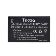 1 pièces 1200 mAh EN-EL20 EN EL20 EN EL20a Batterie pour Nikon Coolpix P1000 Nikon1 J1, J2, J3 Nikon1 AW1