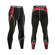 Брендовые колготки для бега, мужские компрессионные штаны, баскетбольные брюки для фитнеса, мужские спортивные колготки для бега, Спортивная Мужская одежда для бега