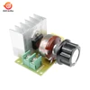Régulateur de vitesse Thermostat | AC 220V 3800W SCR variateur de vitesse, régulateur de tension pour Thermostat moteur/interrupteur de commande de lumière de maison intelligente ► Photo 3/6
