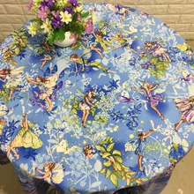 50*110 см блестящие цветочные феи Бабочки Фея хлопчатобумажная ткань для шитья материал "сделай сам" Hometextile пэчворк