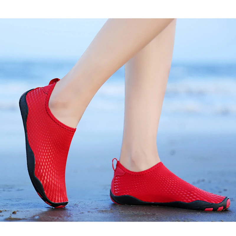 Новая летняя нескользящая обувь для дайвинга для женщин и мужчин, быстросохнущие удобные носки для дайвинга, носки для пляжа, плавники для плавания