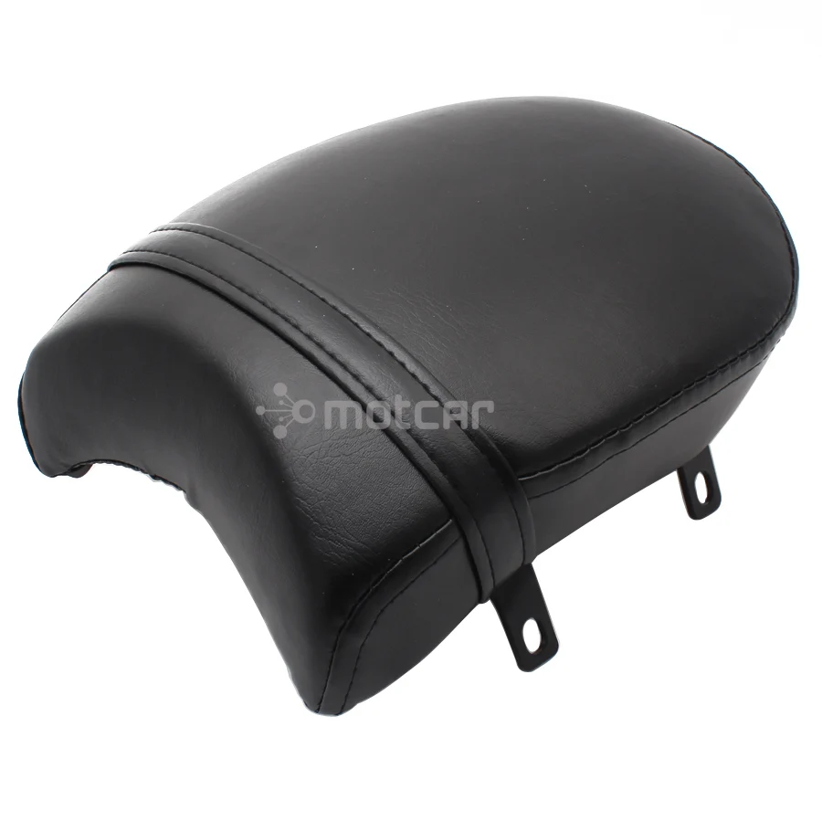 

Motorcycle Black PU Leather Rear Seat Cushion Passenger Seat for Victory Boardwalk Judge Vegas Highball Gunner Kingpin Tour 2013