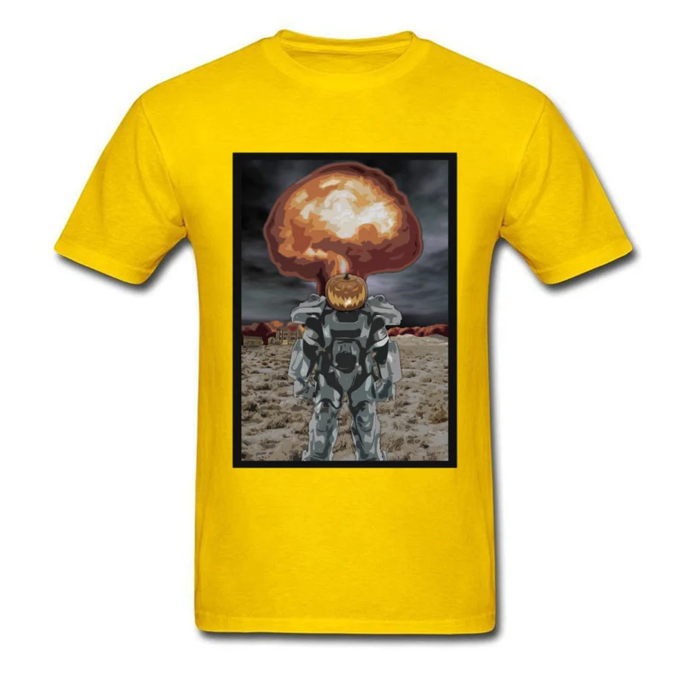  Men T Shirts Fall out Normal Tops Shirts Cotton Fabric O-Neck Short Sleeve comfortable T-Shirt Mother Day Free Shipping Fall out yellow