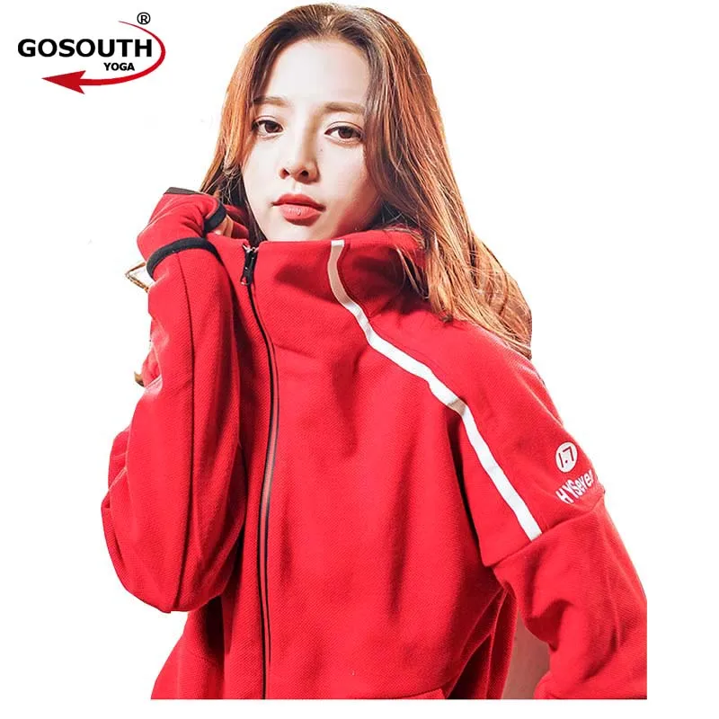 

Women's Yoga Shirts Long Sleeve Running Sweatshirt Fitness Zipper Jacket Outdoor Sports Jacket Sports Hiking Clothes G-347