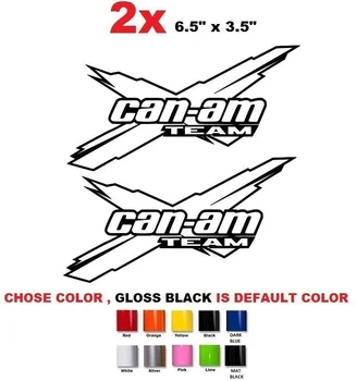 

4Pcs/Set BRP CAN-AM MAVERICK COMMANDER OUTLANDER TEAM STICKER DECAL EMBLEM