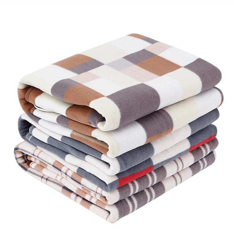 

220V/50Hz 9 Gear Adjustable Temp Setting Temp Controlled Electric Blanket Waterproof Fabric Single/Double Control Interface