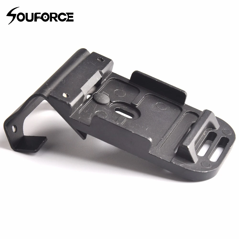 

MICH ACH Helmet NVG PVS-7 14 NV Flashlight Mount & Screw Matte Black of Alloy Metal