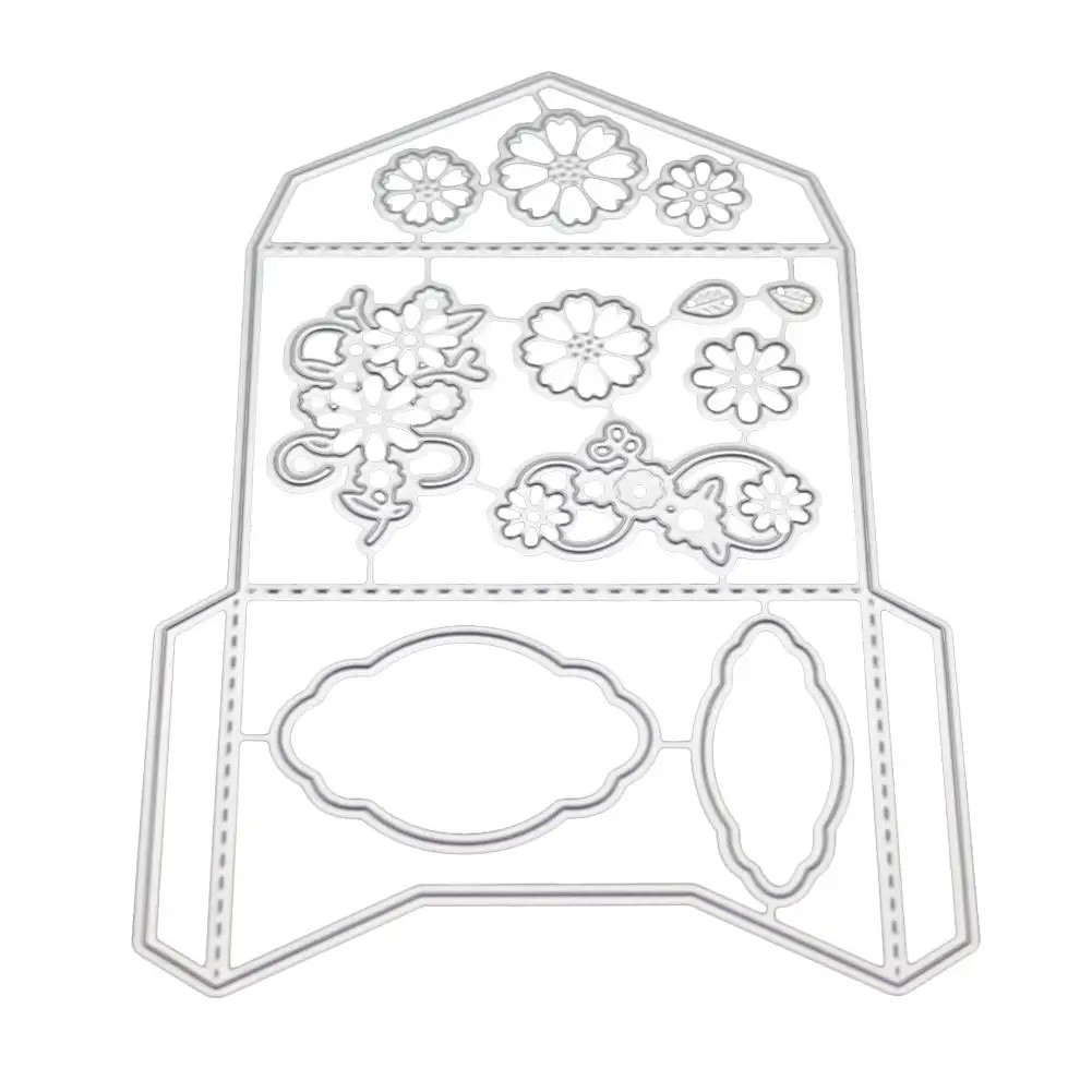  LanLan Invitation / Envelope / Card Box Metal Dies Cutting for Scrapbooking Party DIY Decorative Ne - 33001333370