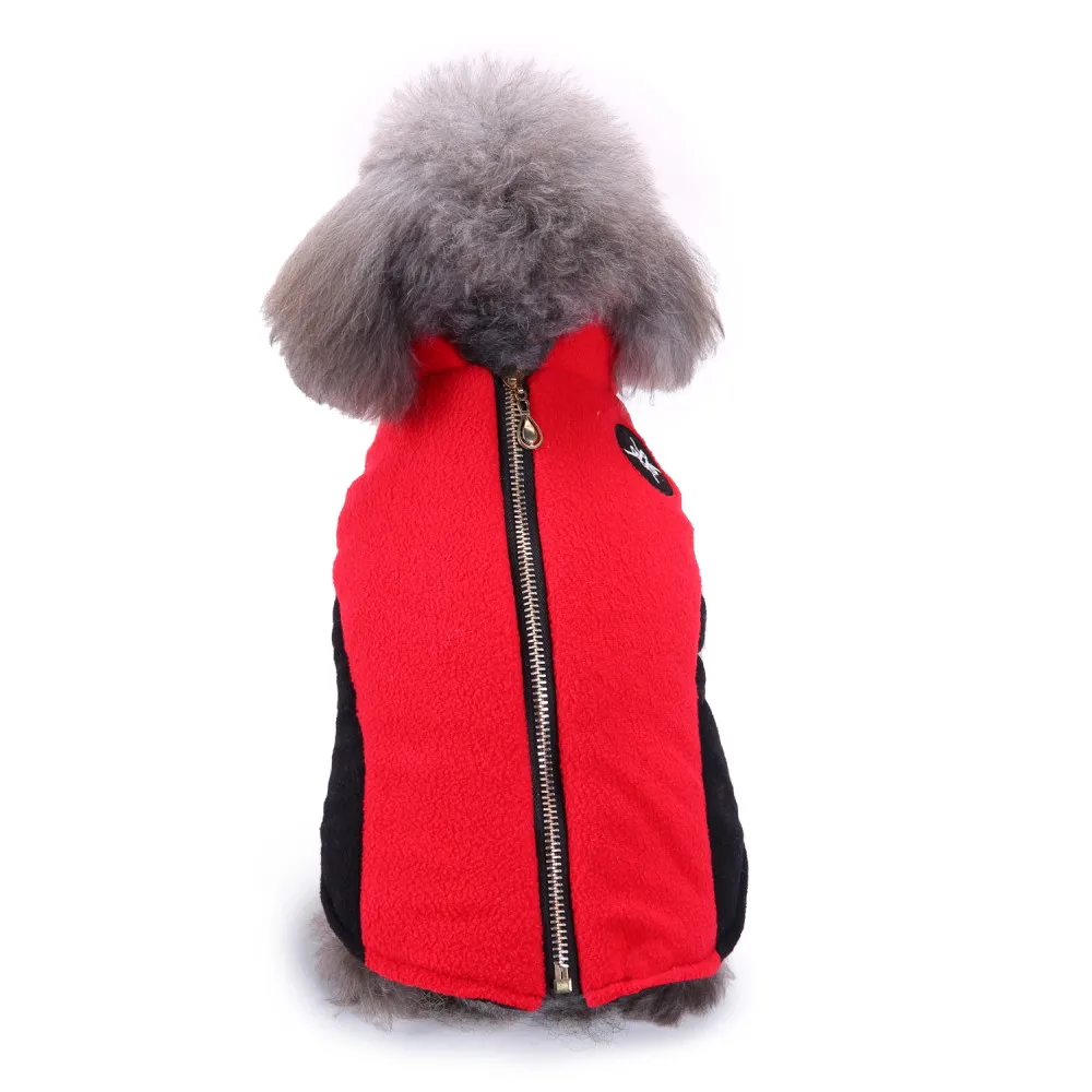 Новая одежда для собак, водонепроницаемая зимняя мягкая теплая однотонная Одежда для маленьких и средних, большие домашние собаки