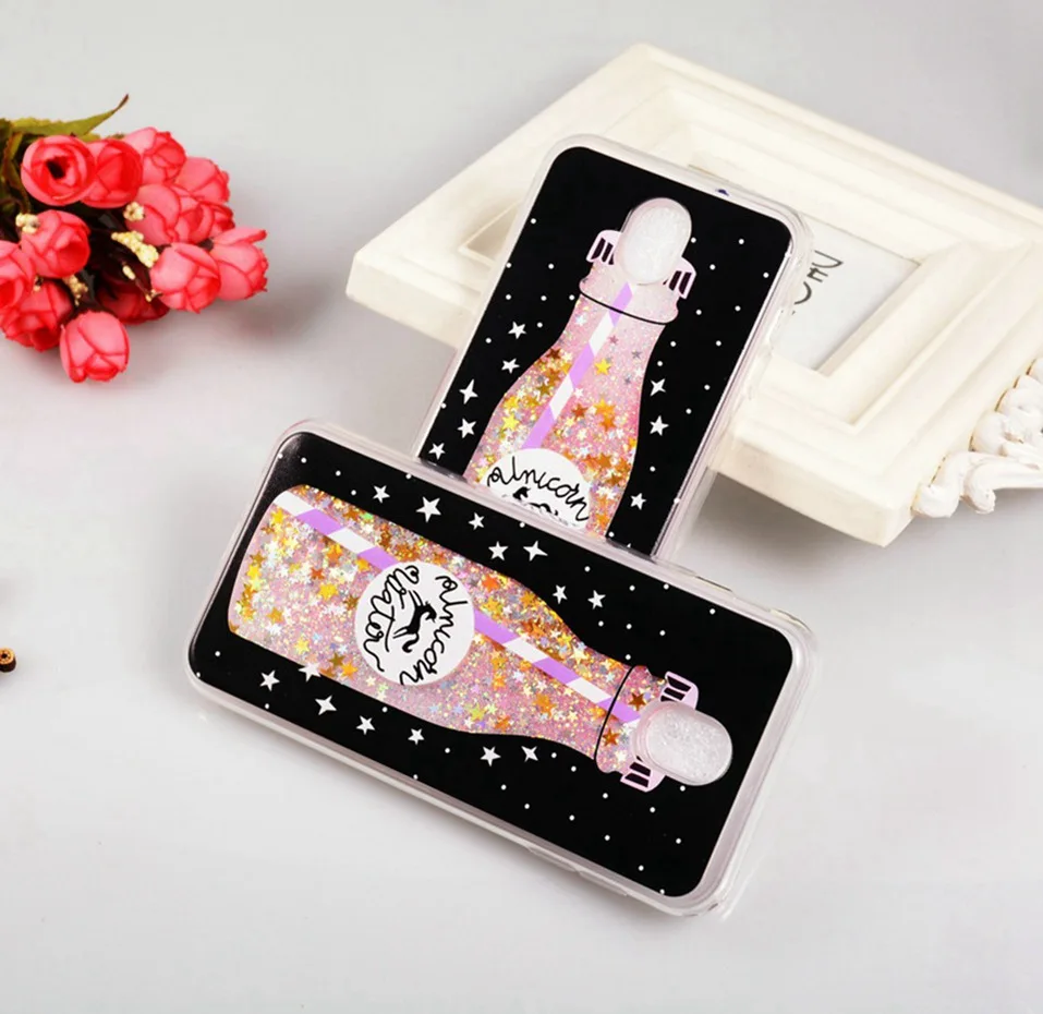 WhaY Quicksand Case For Samsung Galaxy J7 2017 J730 Cover Silicone Bottle Liquid Glitter Phone Case For Samsung J7 2017 Coque    (3)