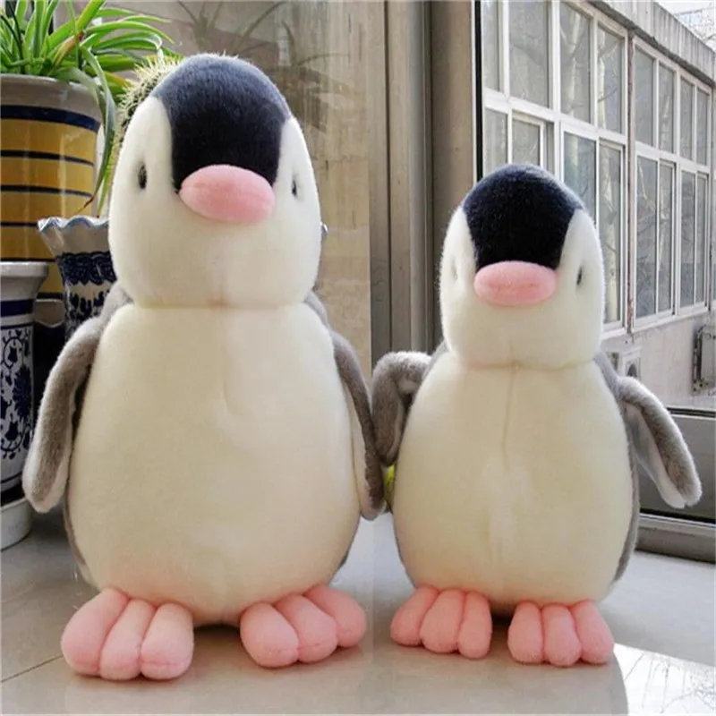 Desain Kartun Penguin Bayi Lembut Mewah Mainan Bernyanyi Boneka