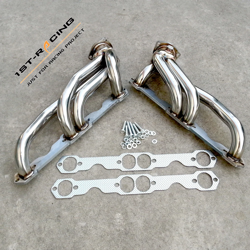 Выпускной коллектор из нержавеющей стали для двигателей 88 97 Chevy Truck & SUV Headers 5.0L