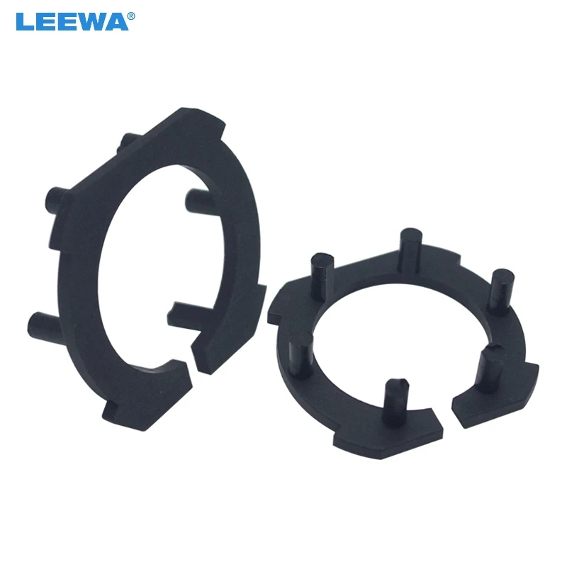 

FEELDO 10PCS Car LED Headlight Bulb Retainers Clip Holder for Mazda3 Mazda5 Mazda6 H7 LED Bulb Base Adapter #CA5931